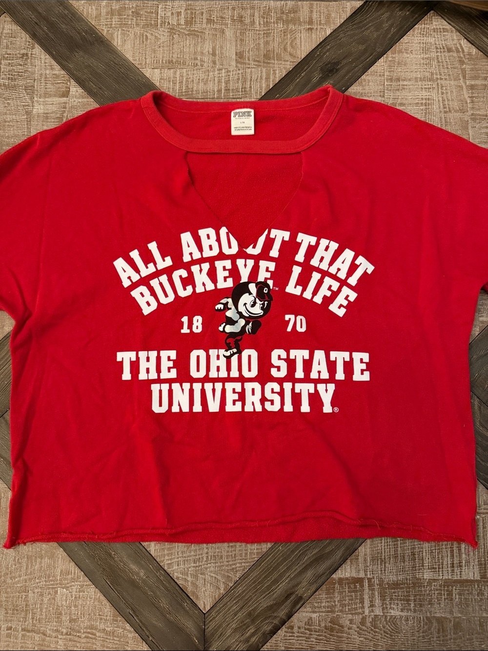 Women’s PINK Ohio State sweatshirt